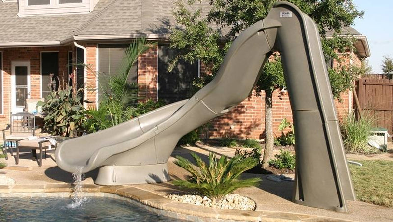 How easy is it to install a pool slide?
