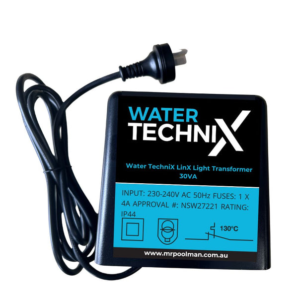 Water TechniX LinX Pool Light Transformer 30VA Single Output