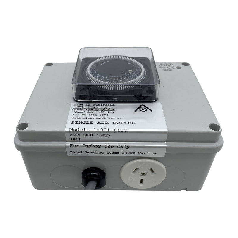 Spa-Craft Timer Single Air Switch 10 AMP With Battery Backup