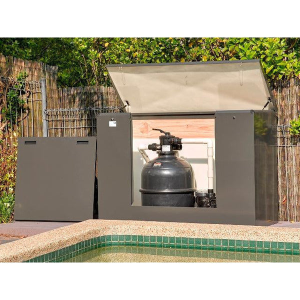 Acoustic Box Pump & Filter Enclosure (Backless) - 1650mm Wide-Mr Pool Man